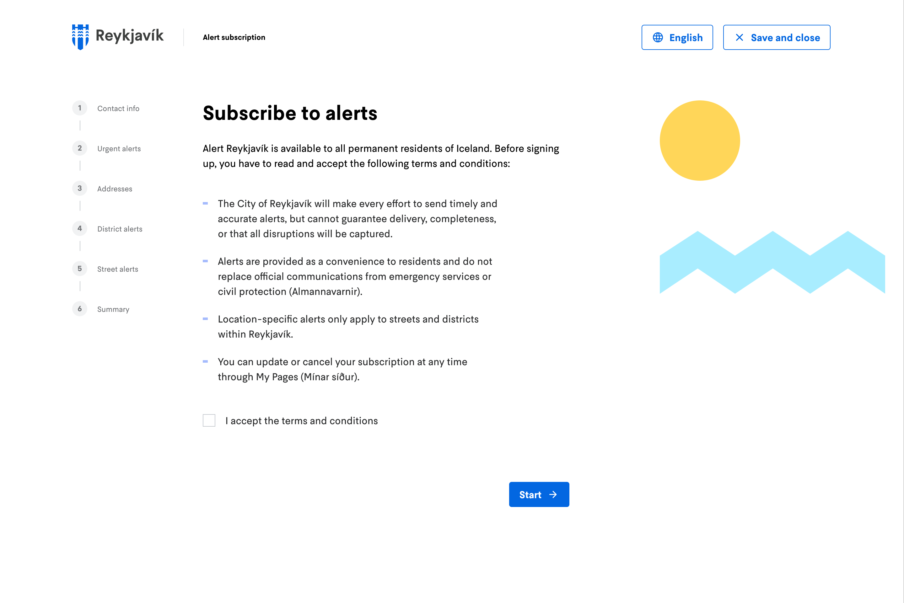 High-fidelity sign-up step authenticated via Icelandic digital ID